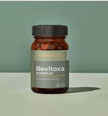 Viktilabs Revitoxa Komplex - 120 Kapseln | Quercetin, Nattokinase & Vitamin C
