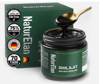 Raibu Shilajit Himalaya-120 Kapseln-Hochdosiert 1300 mg Tagesdosis-Vegan & Rein
