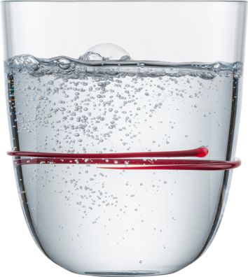 Zwiesel 2 Stück a 2 Stck. BECHER AURA 42 ROT 121687 + Geschenk handmade