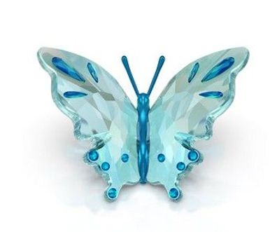 Swarovski Idyllia-schmetterling, Tuerkis Swarovski Dekofigur | Art.-Nr. 5721539