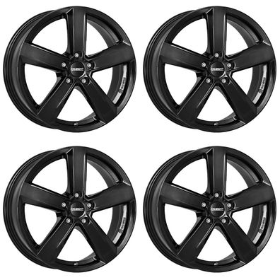 4 Dezent TU black Felgen 6.5Jx16 5x112 für Volkswagen Beetle Caddy Golf Jetta T-Roc