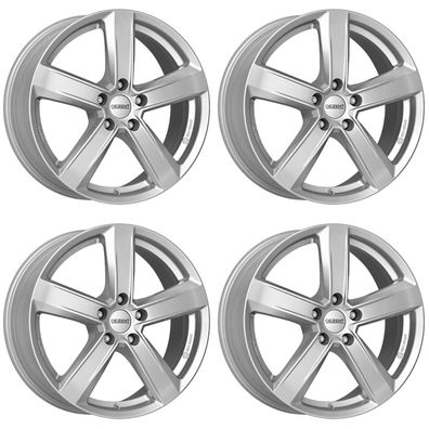 4 Dezent TU silver Felgen 7.5Jx18 5x108 für Renault Espace Vel Satis