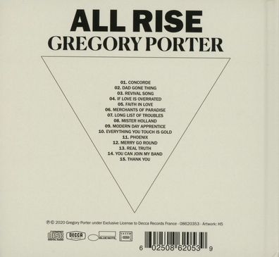 Gregory Porter: All Rise (Limited Deluxe Edition) - - (CD / A)