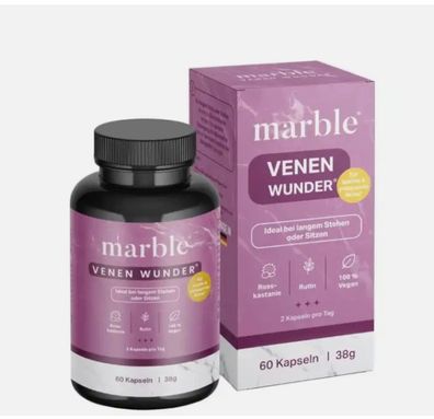 Marble Vein W Wonder Capsules? 60 pcs. - For light & relaxed legs, Rosskast anie