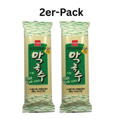 2er-Pack Wang Mak Kuk-soo Somen Nudeln 453g