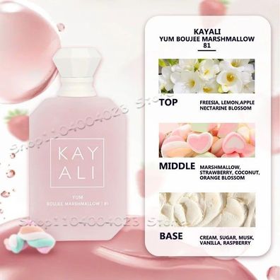 100ML KAYALI 81 Perfume - Yum Boujee Marshmallow Eau de Parfum, Unisex Arabic Scent