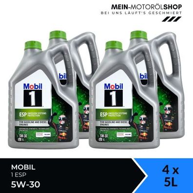 Mobil 1 ESP 5W-30 4x5 Liter