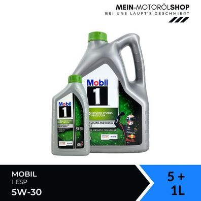 Mobil 1 ESP 5W-30 5 + 1 Liter