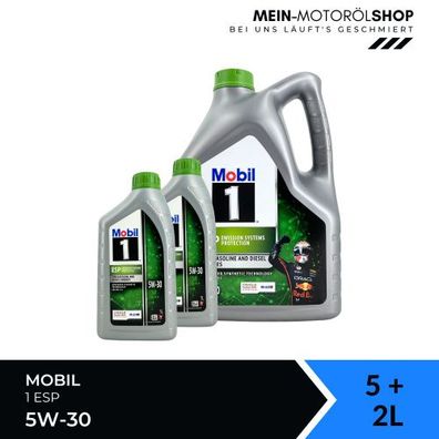 Mobil 1 ESP 5W-30 5 + 2 Liter