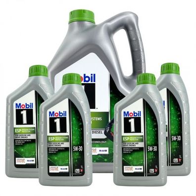 Mobil 1 ESP 5W-30 5 + 4 Liter