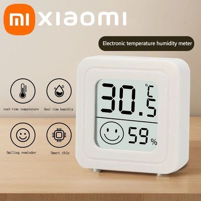 5X Digital Indoor Thermo-Hygrometer, LCD Thermometer Temperature Humidity Meter