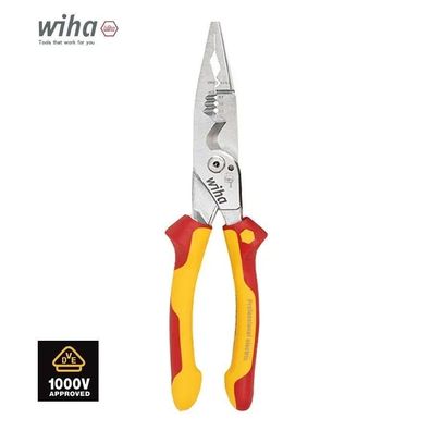 8 in 1 Insulated Pliers 1000V VDE Snip Nose Wire Stripping plier Multifunctional