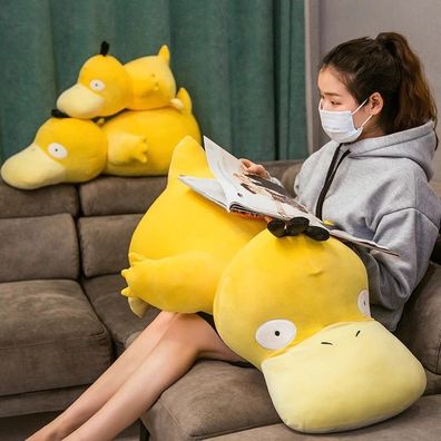 Cute Pokemon Psyduck Back Cushion Big Size Stuffed Anime Duck