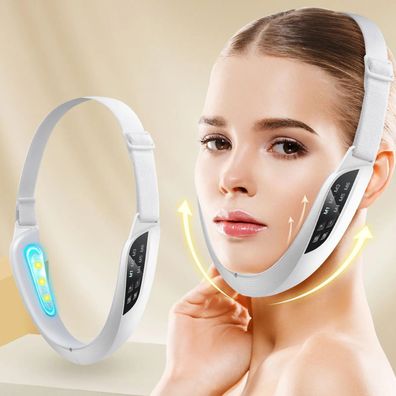 Face Lifting Device Massager Microcurrent V-Shaped Face Vibration Massager Double Chi