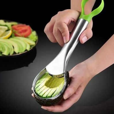 For Kitchen and Home Dragon Fruit SlicesAvocado Knife Gadget Stainless Steel Cutter