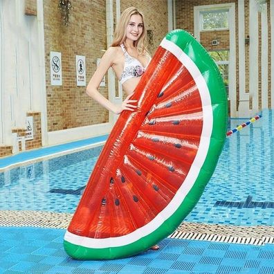 Fruit Inflatable Floating Row Watermelon Swimming Pool Circle Mattress Pool Party
