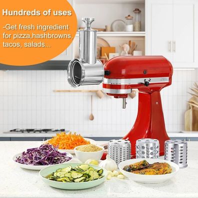 KA304 Large Stainless Steel Slicer & Shredder Attachment for KitchenAid
