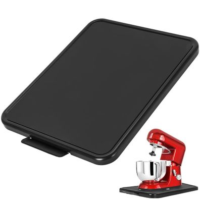 Kitchen Appliance Sliding Tray with Smooth Wheels 16.14×11.81×0.8in Sturdy Non-slip