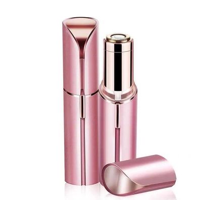 Portable Lipstick-Shaped Hair Remover - Painless Facial Hair Removal for Women
