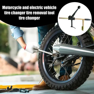 Small Tire Changer Motorbike Wheel Removal Tool Ergonomic Tire Changer For Car Worksh
