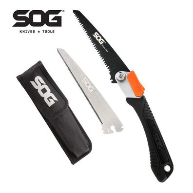 SOG Folding Saw Multifunctional Hand Tools Mini Foldable Home Garden Outdoor Camping