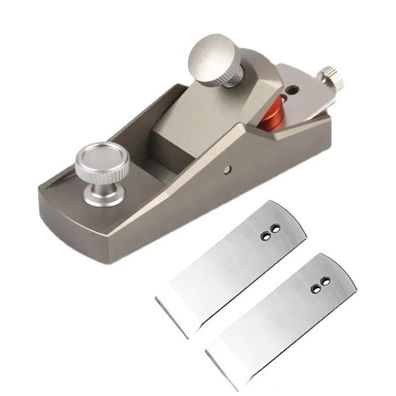 Woodworking Planer Mini Ornaments Aluminum alloy Hand Planer European Flat Plane