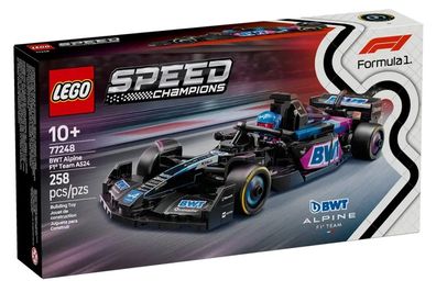 LEGO® Speed Champions 77248 BWT Alpine F1® Team A524 Rennauto 258 Teile