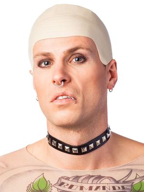 Glatze Perücke Latexkappe