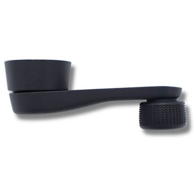 Original VW Caddy Fensterkurbel, vorne, satinschwarz 2K0837581A 9B9