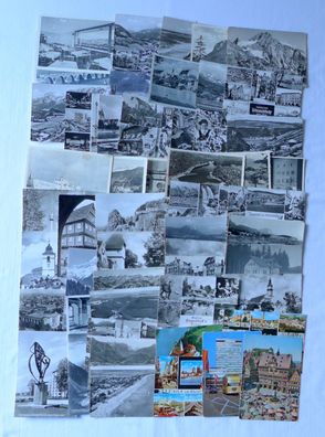 Konvolut 261 AK Deutschland Welt BRD Lot Ansichtskarten Postkarten