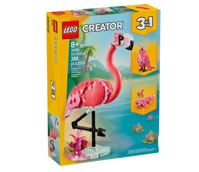 LEGO® Creator 31170 Rosa Flamingo 288 Teile Bausteine