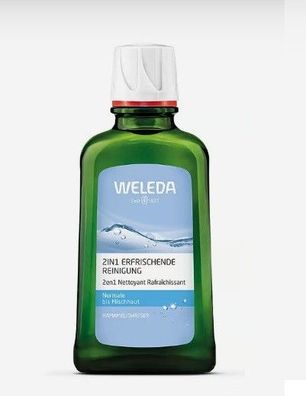 Weleda Naturkosmetik - 2in1 Erfrischende Reinigung - 100 ml