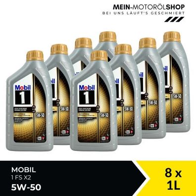 Mobil 1 FS X2 5W-50 8x1 Liter