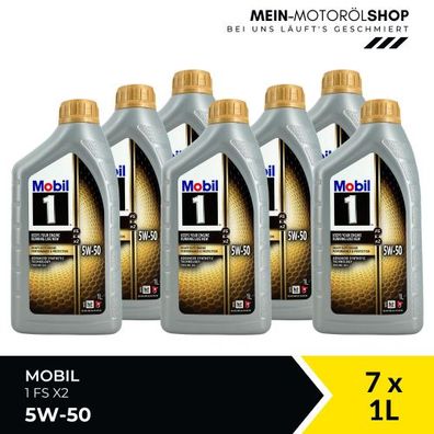 Mobil 1 FS X2 5W-50 7x1 Liter