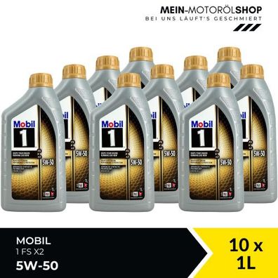 Mobil 1 FS X2 5W-50 10x1 Liter