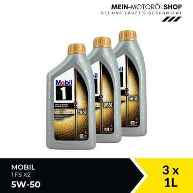 Mobil 1 FS X2 5W-50 3x1 Liter