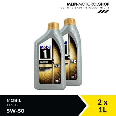 Mobil 1 FS X2 5W-50 2x1 Liter
