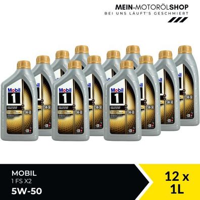 Mobil 1 FS X2 5W-50 12x1 Liter