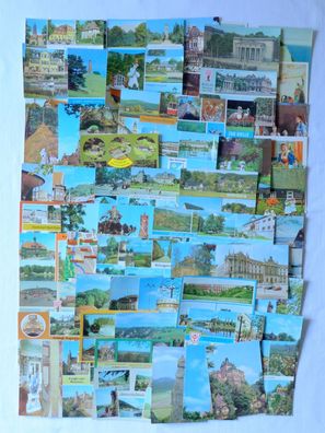 Konvolut 149 AK DDR Lot Ansichtskarten Postkarten