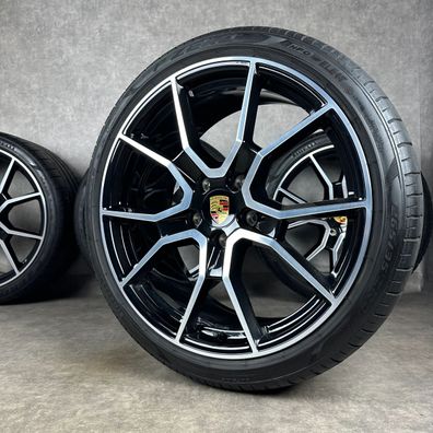 Sommerräder Porsche Taycan 21" Original RS SPYDER Felgen TURBO S 9J1073660M