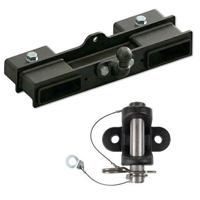 Manövrieradapter Anhängerkupplung mit Maulkupplung für Gabelstapler Jungheinrich