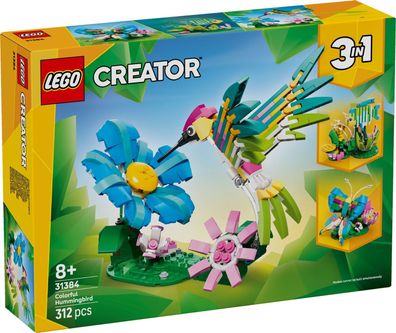 LEGO® Creator Wilde Tiere Bunter Kolibri 312 Teile Bausteine