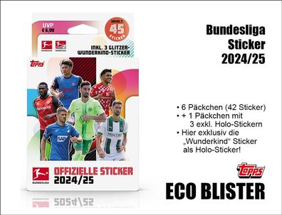 Topps Bundesliga Sticker 2024/2025 - ECO Blister