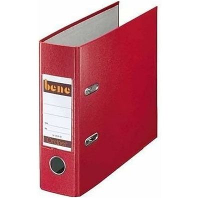 bene A5 Ordner rot Kunststoff 7,5 cm DIN A5 quer