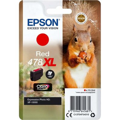 EPSON 478XL/T04F54 rot Tintenpatrone