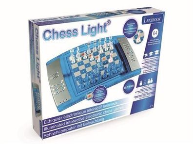 Schachspiel Lexibook Chess Light Blau mit Beleuchtung