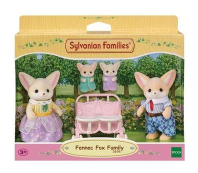 Figurine Sylvanian Families La Famille Fennec Mehrfarbig