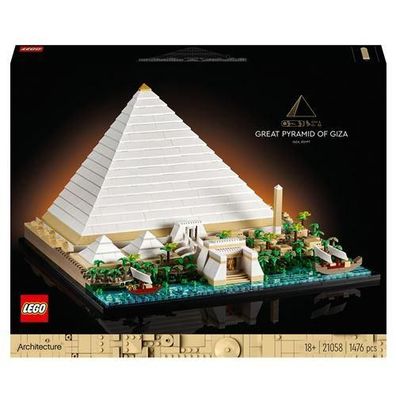 Bausatz LEGO Architecture 21058 Große Pyramide von Gizeh Weiß