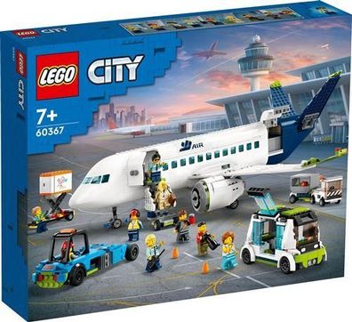 Bauset LEGO City 60367 Passagierflugzeug Weiß/Blau/Grén