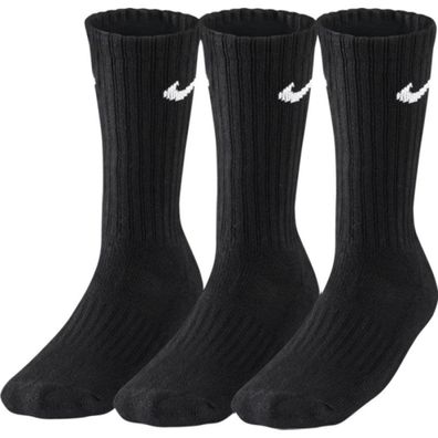 Sportsocken Nike Value Coton Crew Schwarz
